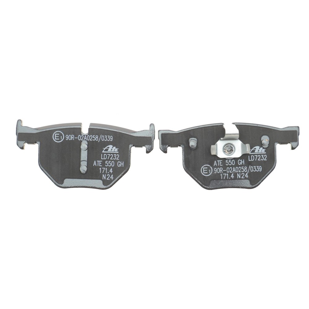 Колодки гальмівні (задні) BMW X5 (E70) 06-13/(F15/F85) 13-18/X6 (E71/E72) 08-14/(F16/F86) 14-19 (Ate) ATE Ceramic