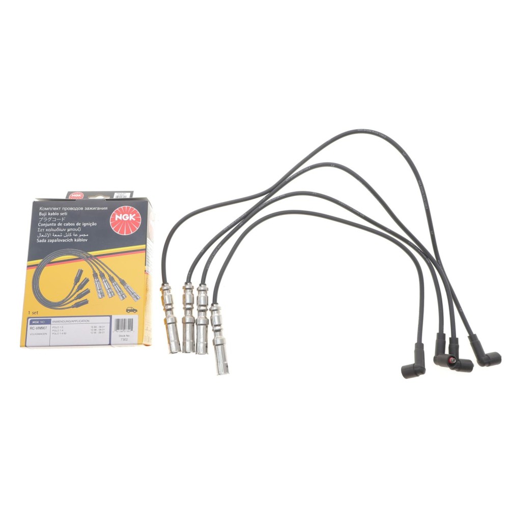 Кабелі запалювання (к-кт) VW Polo 1.0/1.4 99-01 (RC-VW907)