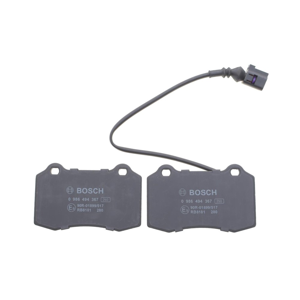 Колодки гальмівні (передні) Seat Leon/Toledo 98-06 (+датчик)