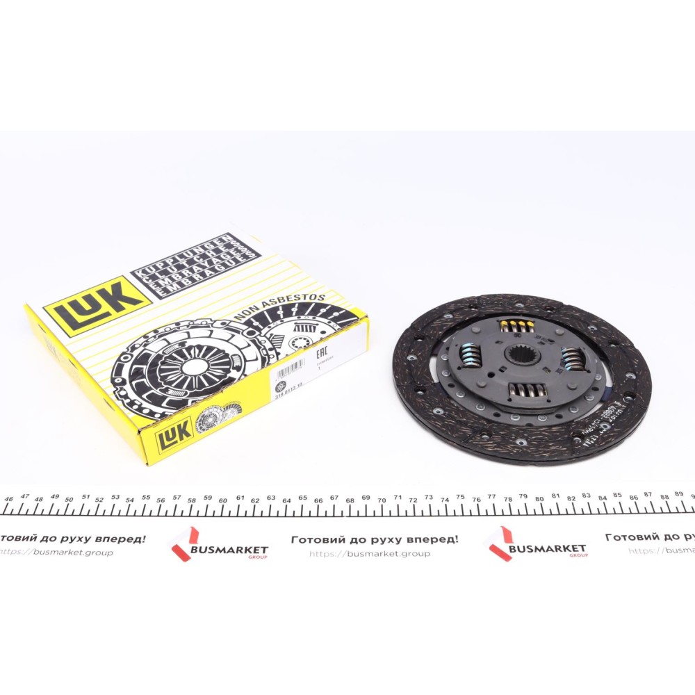 Диск зчеплення VW Caddy II 1.6i 96-00 (d=190mm)