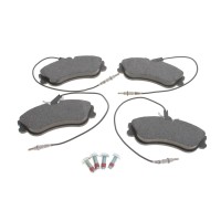 Колодки гальмівні (передні) Citroen Berlingo 96-11/Peugeot Partner 96-15 (Trw) (+датчики)