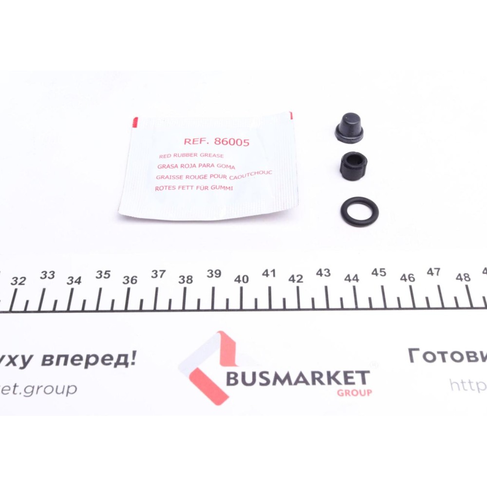 Ремкомплект супорта (заднього) Citroen C4/Peugeot 4008 (d=41mm) (+поршень з механізмом) (Akebono)