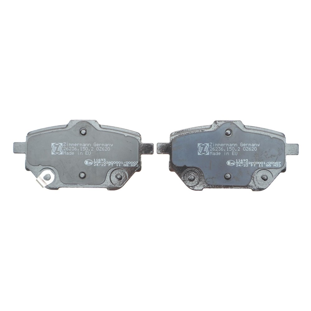 Колодки гальмівні (задні) Toyota Corolla 1.5/1.6 VVTi 19-