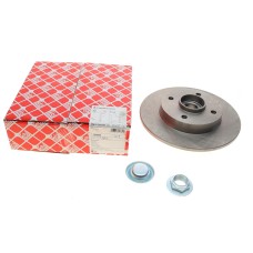 Диск гальмівний (задній) Citroen C3/C4 /Peugeot 207/307 05- (248.4х9) (d=30mm) (з підшипником) 