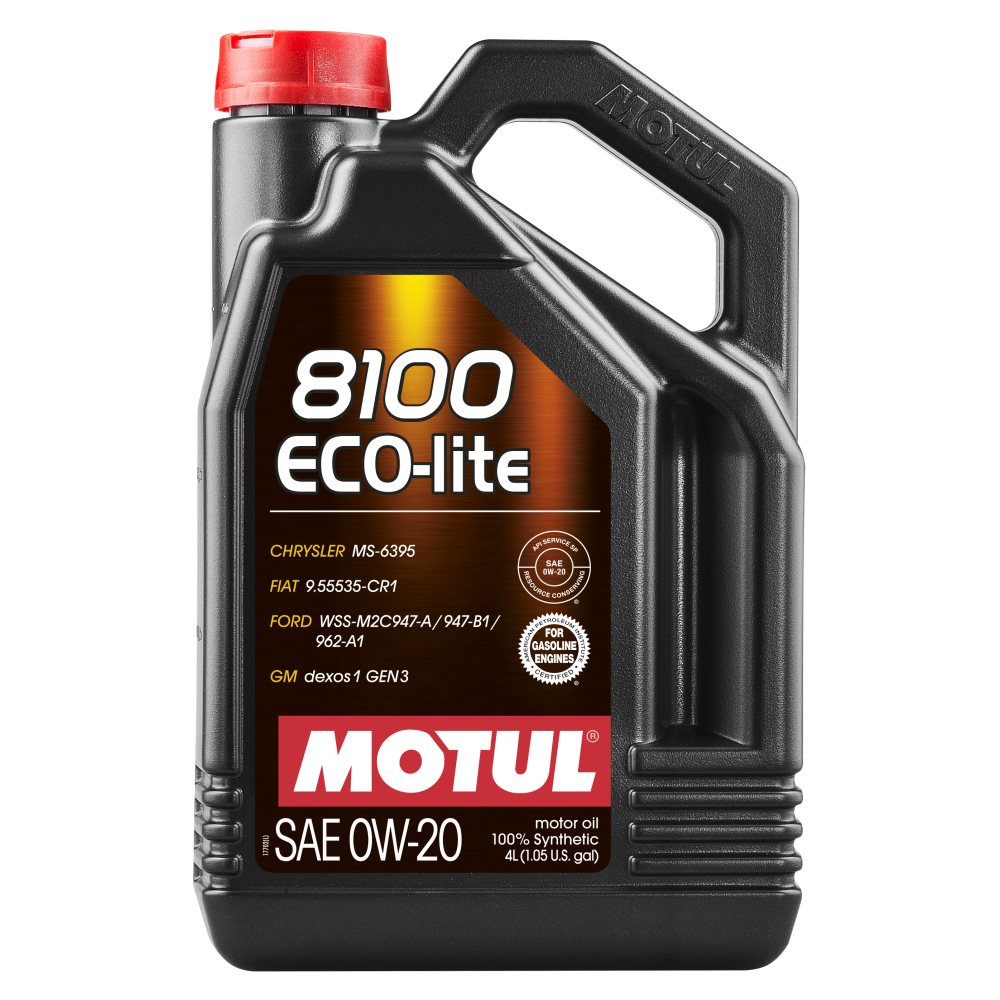 Олива 0W20 ECO-lite SAE 8100 (4L) GM dexos1 GEN3(108535)
