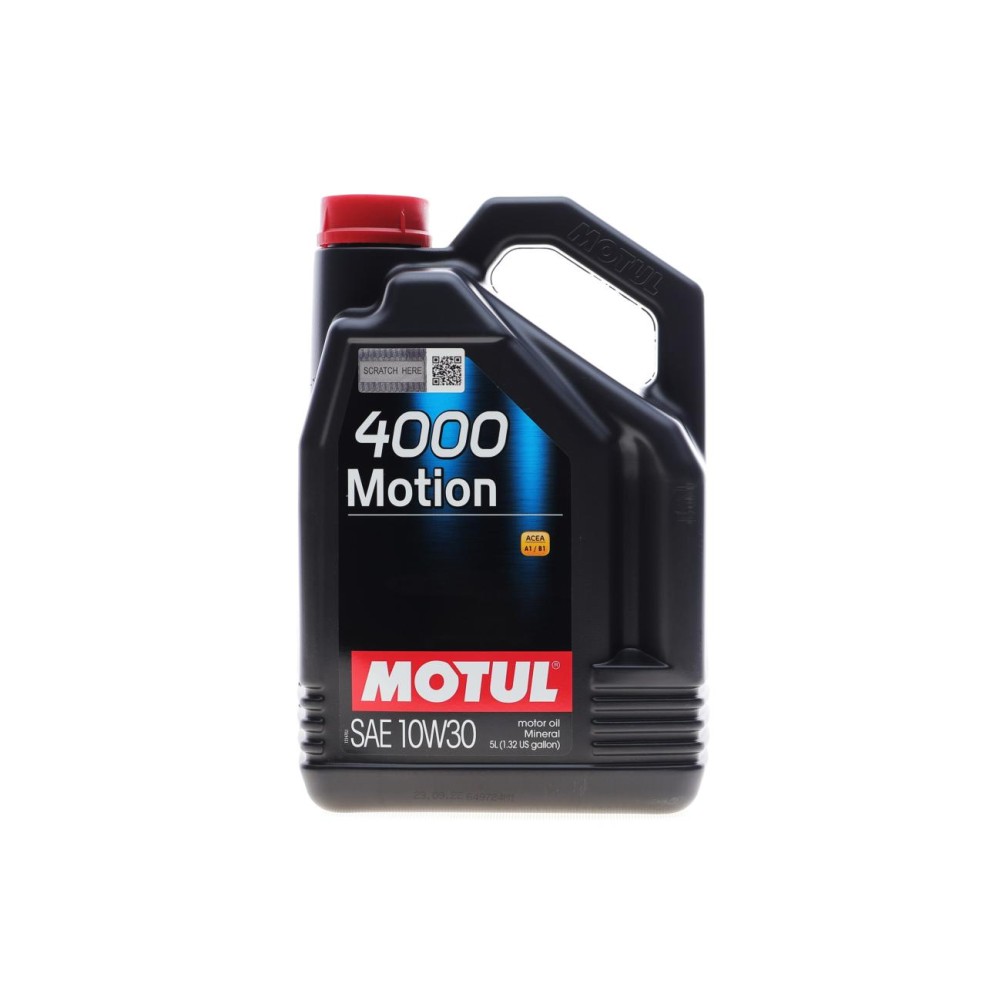 Олива 10W30 4000 Motion (5L) (ACEA A1/B1) (API SL/CF) (100334)