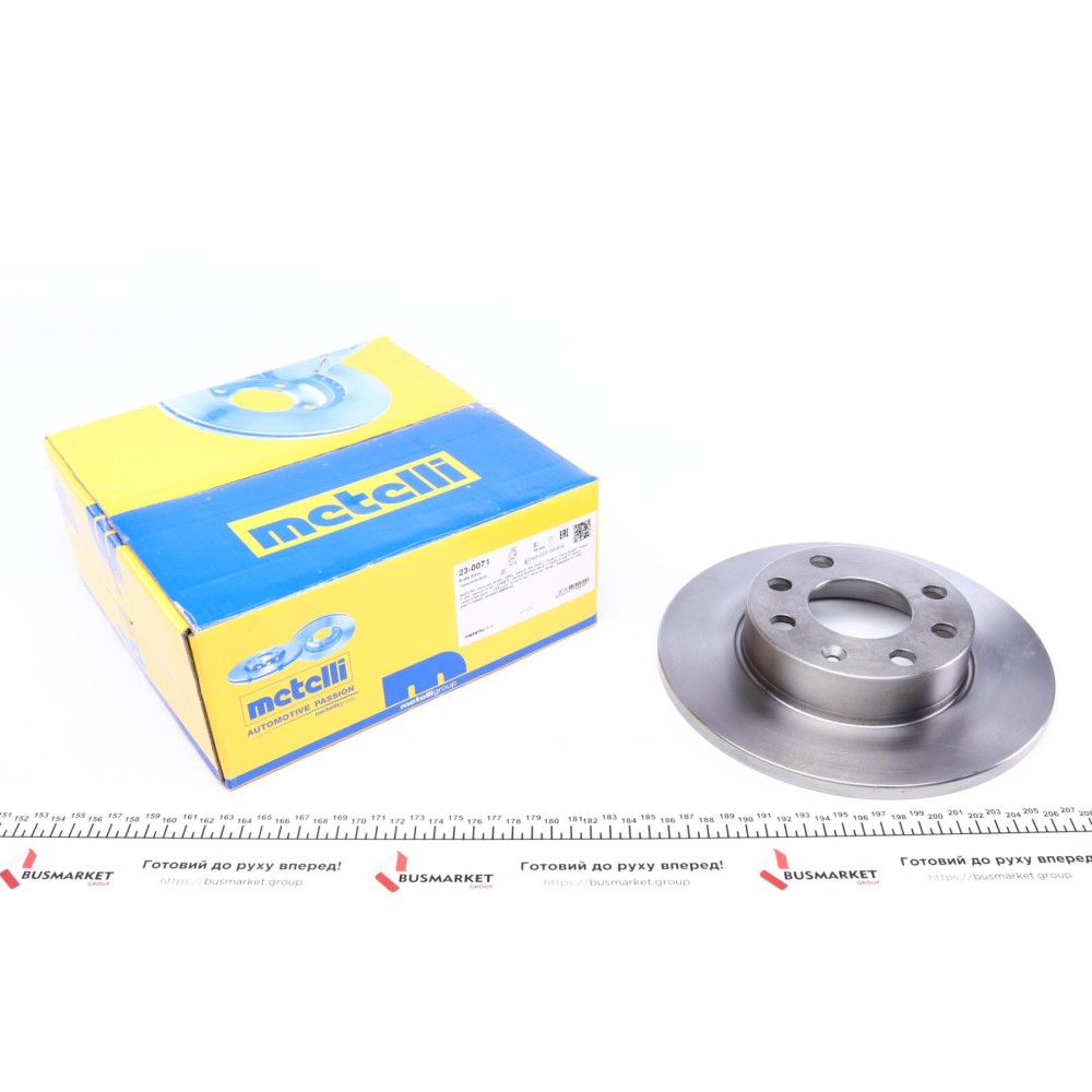 Диск гальмівний (передній) Opel Corsa A 82-91/Kadett D/E 79-91 (236x10) (повний)