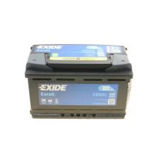 Акумуляторная батарея 80Ah/640A (315x175x190/+R/B13) Excell