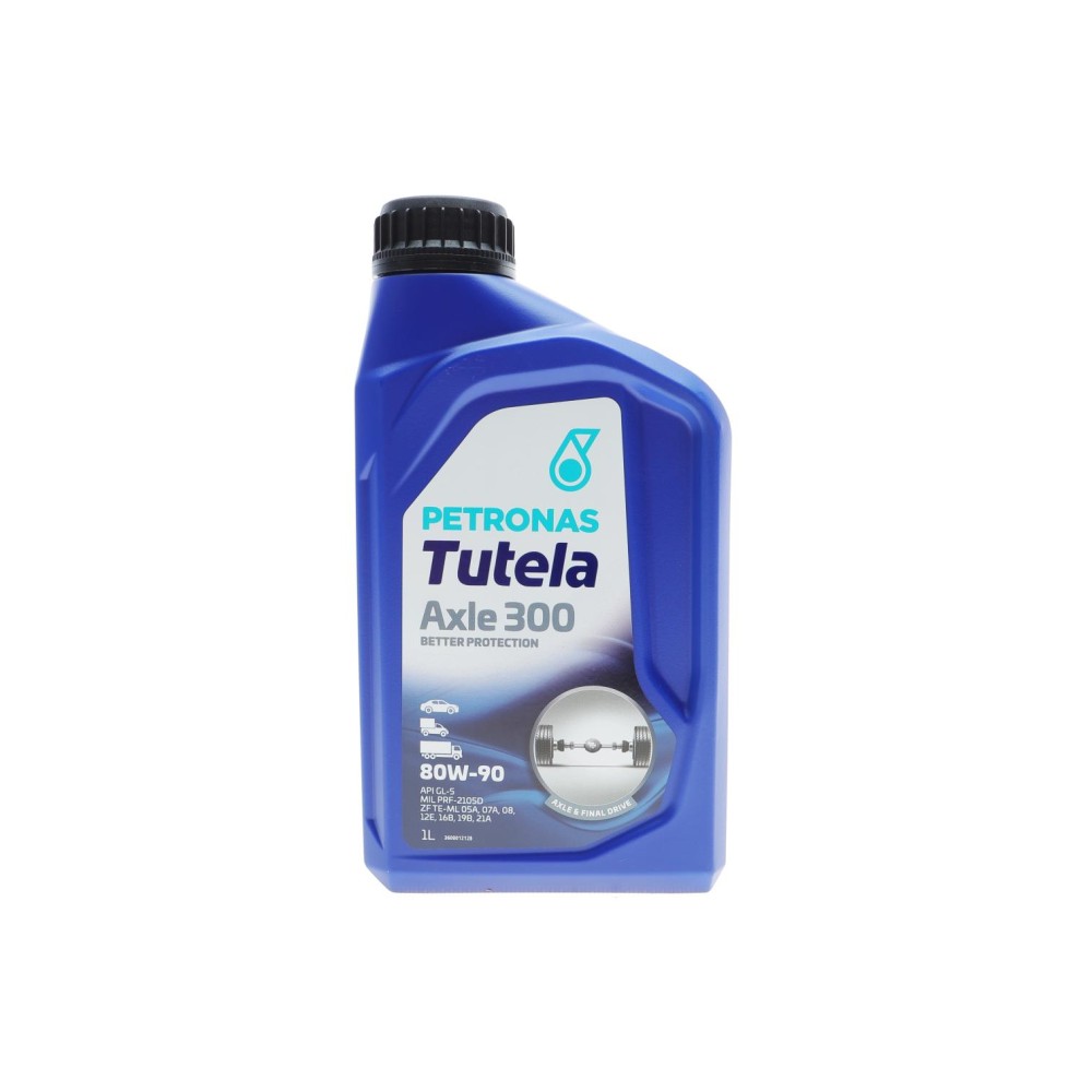 Олива 80W90 TUTELA AXLE 300 (1L) (MAN 342 Type M1/M2/ZF TE-ML 05A/07A/08/12E/16B/19B/21A) (API GL-5)