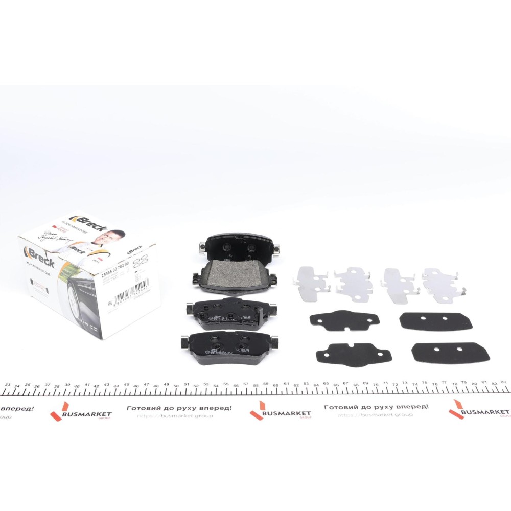 Колодки гальмівні (задні) Nissan Qashqai/ X-trail/ Renault Kadjar/ Koleos 13- (TRW)