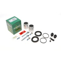 Ремкомплект супорта (переднього) Kia Sorento 06- (d=45mm) (+2 поршня/направляюча) (Mando) SuperKit