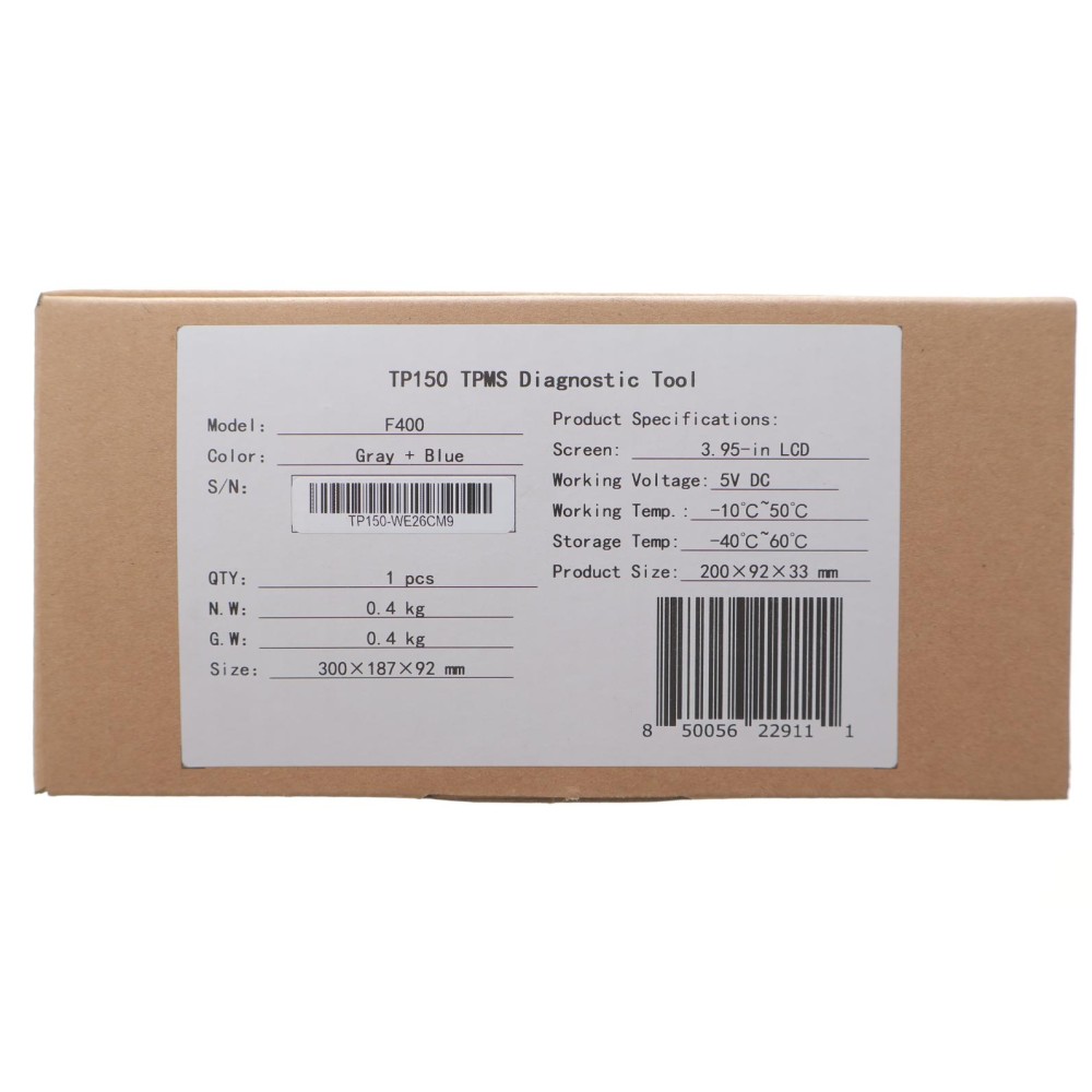 Програматор датчиків TPMS TP150