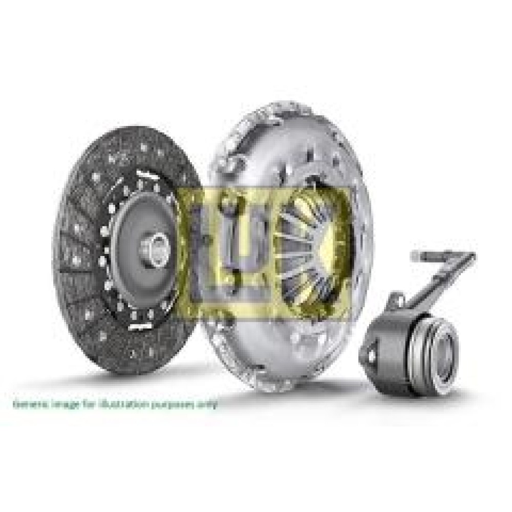 Комплект зчеплення VW Crafter 2.5TDI (120kw) замінено на: 626 3072 33