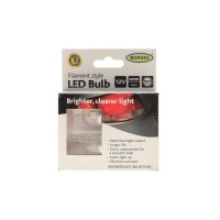 Автолампа P21/5W 12V 1W BAY15d Filament LED (3000K/ 380/40 lm/3x Long life) (2шт.)