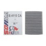 Фільтр салону Ford Fiesta 01-10/Fusion 02-12 (вугільний)