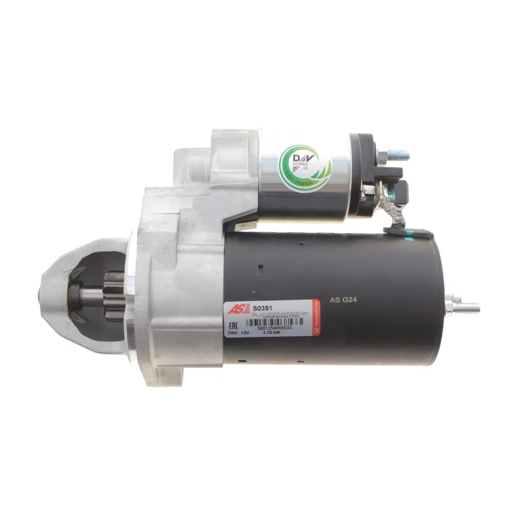 Стартер BMW 5 (E60/E61)/7 (E65/E66/E67)/X5 (E53/E70) 03-10 N62 (12V/1.7kw) (z=9)