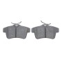 Колодки гальмівні (задні) Citroen C4 09-/DS4/DS5 11-15/Peugeot 308/508/3008/5008 09-18 (з прижимною пластиною)