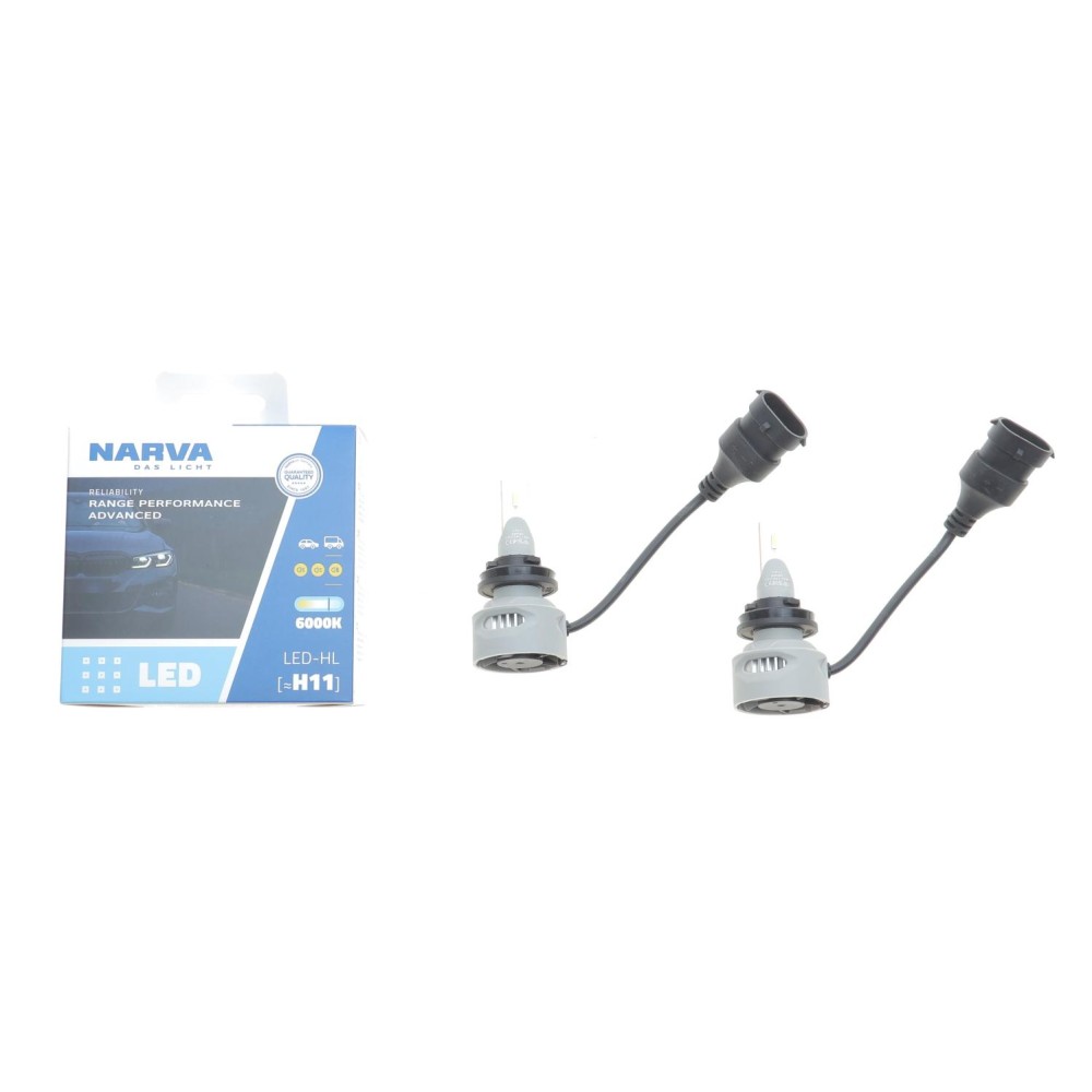 Автолампа H11/H9 12/24V 19W PGJ19-2/5 Performance Advance LED 6000K 1700lm (к-кт 2шт.)