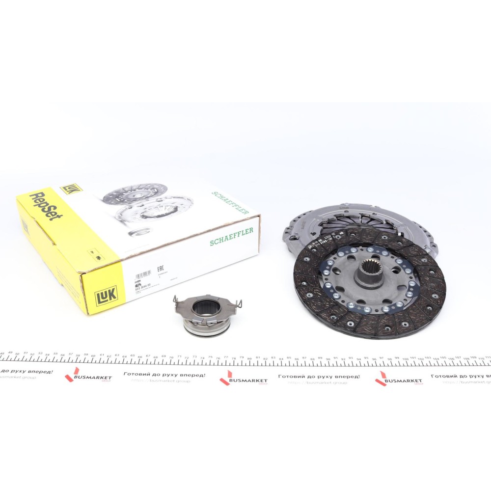 Комплект зчеплення Toyota Corolla 2.0 D-4D 02-07 (d=230mm) (+вижимний)