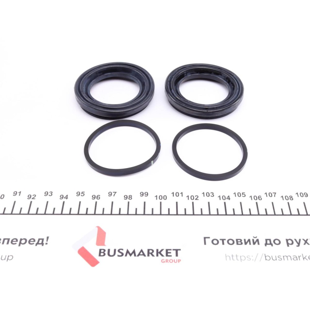 Ремкомплект супорта (переднього) Renault Trafic -01 (d=45mm) (+ 2 поршня) (Bendix)
