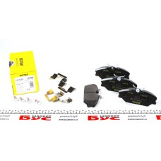 Колодки гальмівні (передні) Renault Clio II 00-/Megane I 96-03 (Lucas) Q+