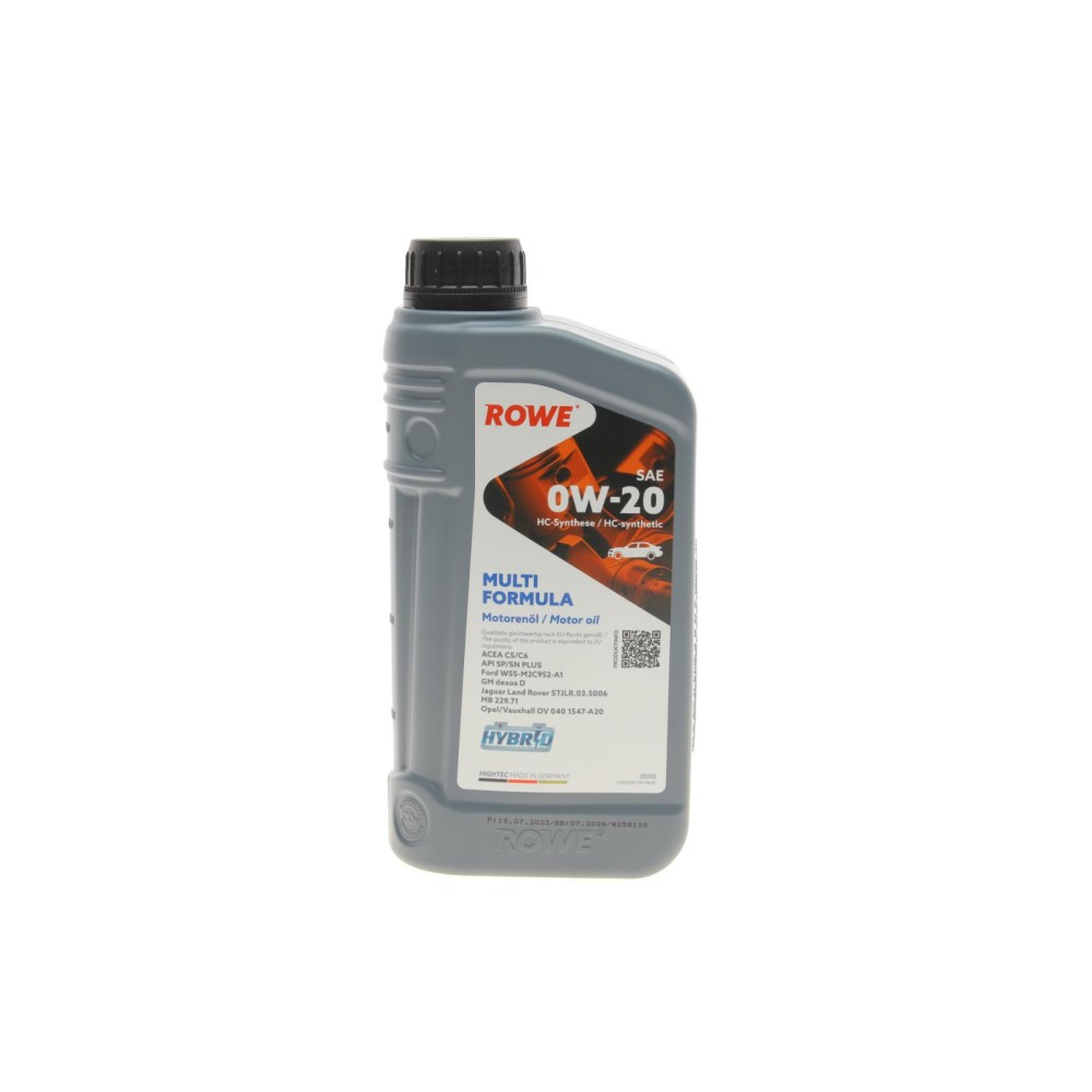 Олива 0W20 HIGHTEC MULTI FORMULA (1L) (MB 229.71/GM dexos D) (ACEA C5/C6) (API SP/SN PLUS)