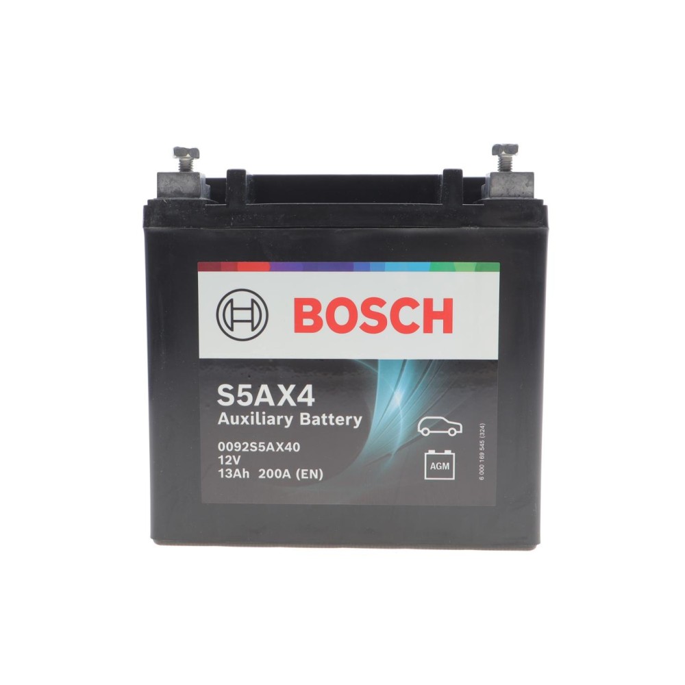 Акумуляторна батарея 13Ah/200A S5AX Aux (150x87x145/+L/BO) (Start-Stop/AGM/допоміжна)