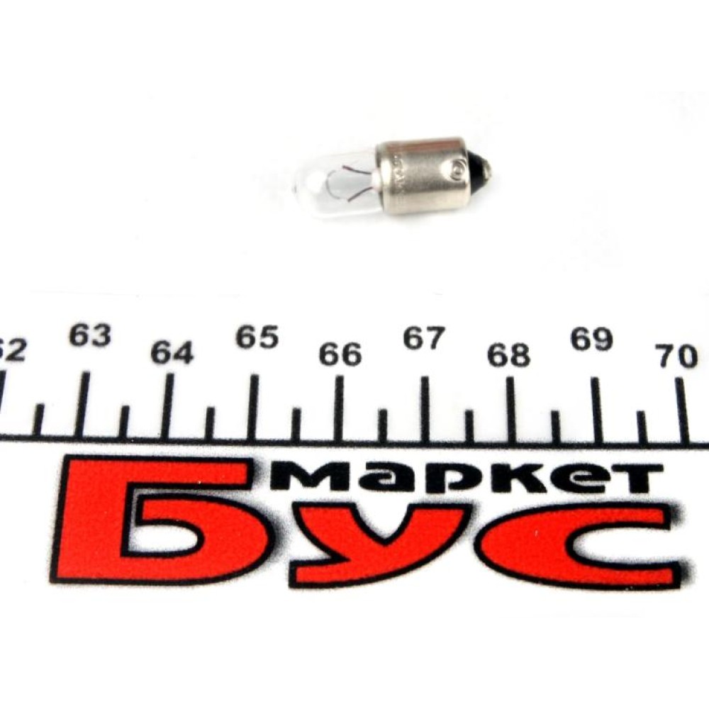 Автолампа T6W 12V 6W BA9s
