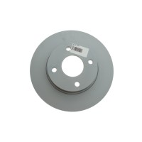 Диск гальмівний (передній) Ford Fiesta 00-08/Focus 98-04/Fusion 02-12 (258x22) (з покр.) (вент.)