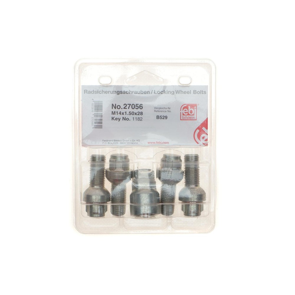 Комплект колісних болтів VW Caddy III/ T4/ T5 (M14x1.5mm)