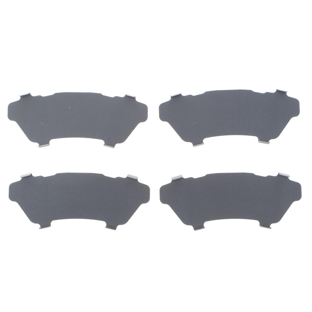 Комплект протискрипних пластин (задніх) Toyota Land Cruiser 100 98-07/Lexus LX II 98-08 (Akebono)