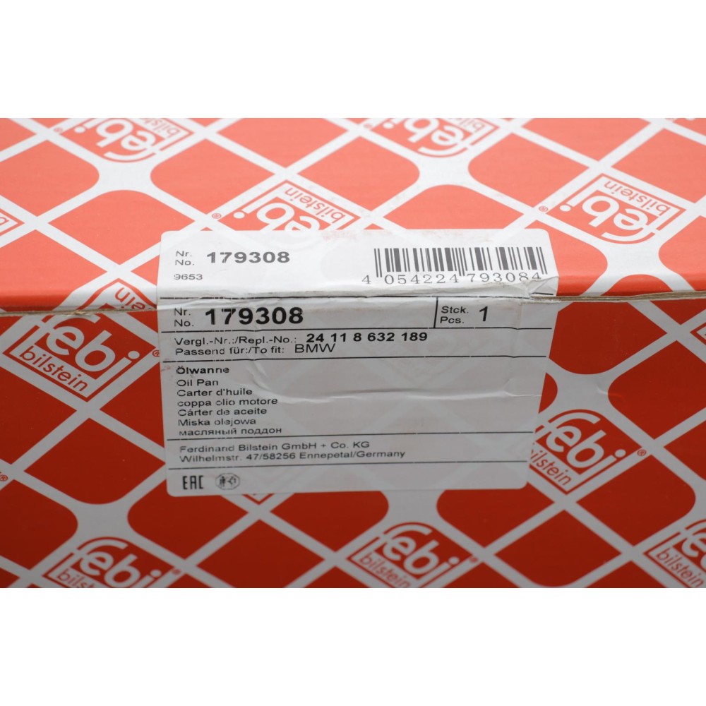 Маслоприймач (піддон) BMW 3 (F30/F80)/5 (G30/F90)/7 (G11/G12) 11-