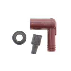 Наконечник свічки запалювання (червоний) (90°/14mm) (LB05F-R)