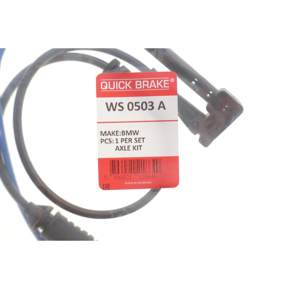 Датчик зносу гальмівних колодок (передніх) BMW X1 (U11) 22-/X2 (U10) 23- (к-кт) (L=475mm)