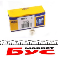 Автолампа 12V 2W B8.3d (в щиток приладів/біла)