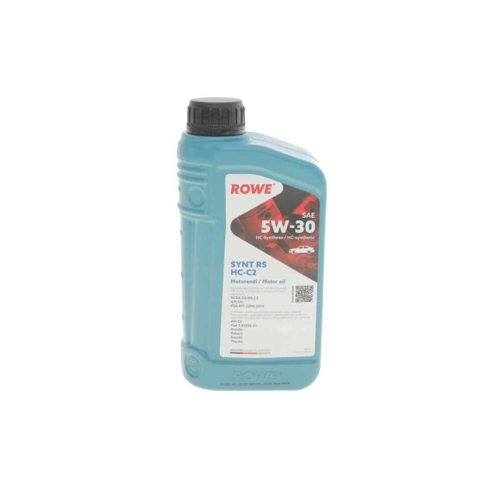 Олива 5W30 HIGHTEC SYNT RS HC-C2 (1L) (PSA B71 2290-2014/Fiat 9.55535-S1) (ACEA A5/B5,C2)