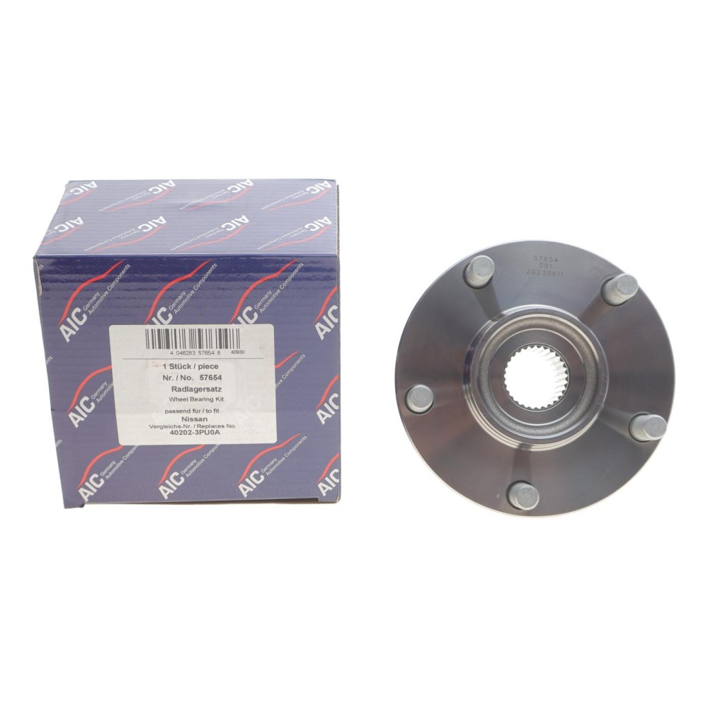 Підшипник маточини (передньої) Nissan Juke/Leaf/Qashqai I/X-Trail/Renault Koleos I 07- (+ABS)