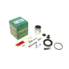 Ремкомплект супорта (переднього) Peugeot 206 98- (d=48mm)(Bosch)(+1 поршень/направляюча) SuperKit