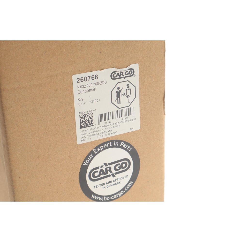 Радіатор кондиціонера Hyundai Santa Fe 2.2 CRDi 06-12 = 260768