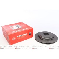 Диск гальмівний (задній) BMW 5 (E60/E61)/6 (E64) 2.0-3.0i/2.0-3.0d 03-12 (320x20) (з прорезом) (вент)