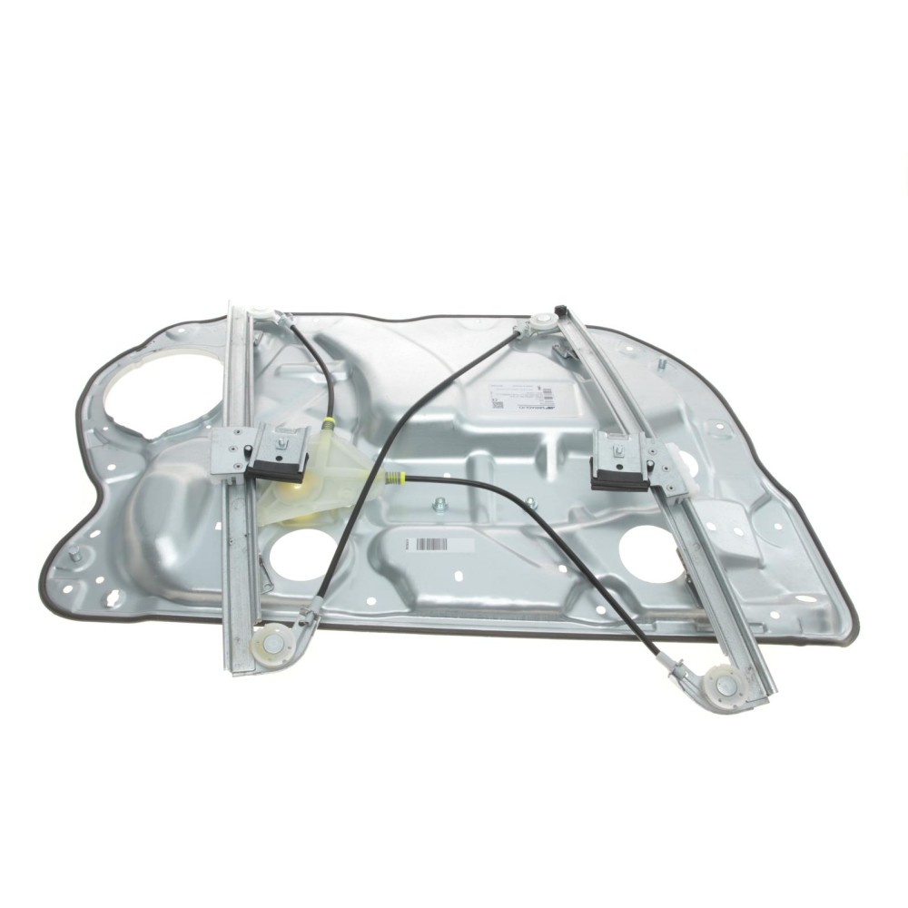 Склопідіймач (передній) VW Polo 01-12 (R) (електро) (без моторчика)(з пластиною)