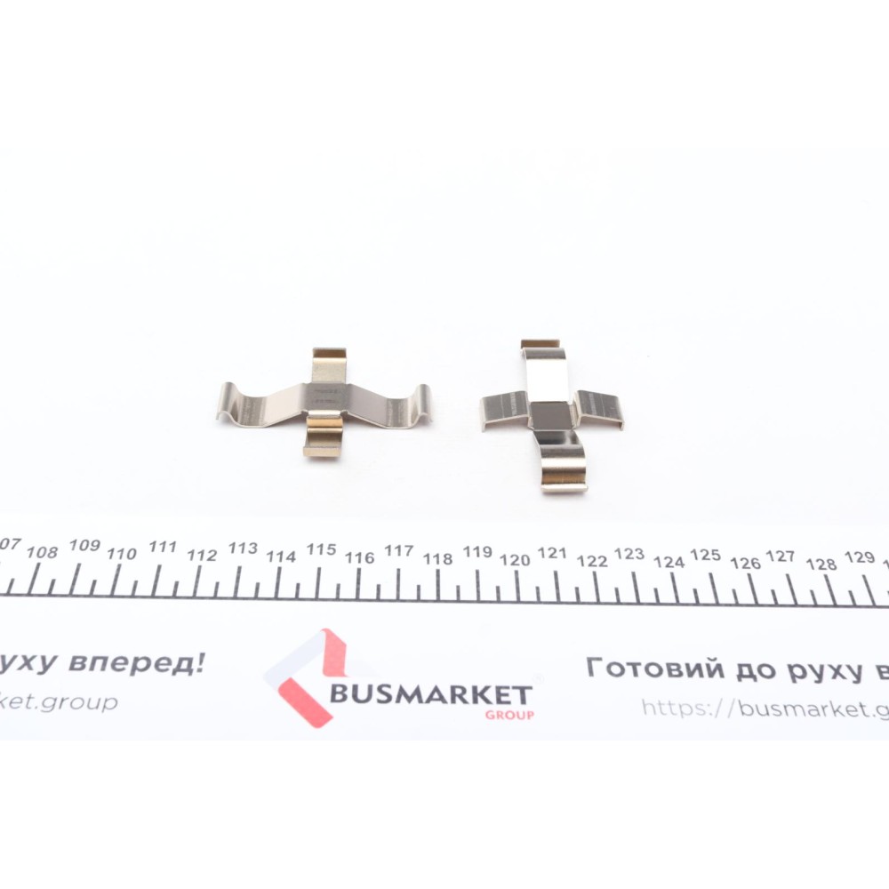 Планка супорта (заднього) прижимна (к-кт) MB C-class (W202) 93-00 (Ate)