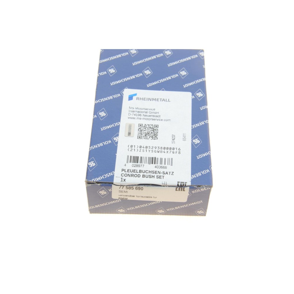 Втулка шатуна BMW (E46) 98-05/5 (E34) 89-96 M40/M43/M42/M44 (к-кт 4 шт) (d=22mm)