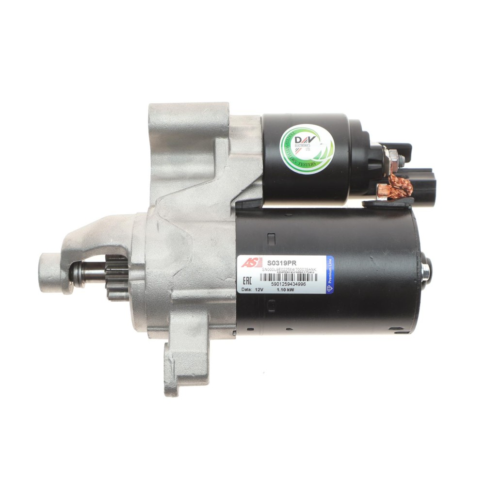 Стартер Audi A4/A5/A6 1.8/2.0TFSI 07-18 (12V/1.1kw) (z=10) (PREMIUM LINE)