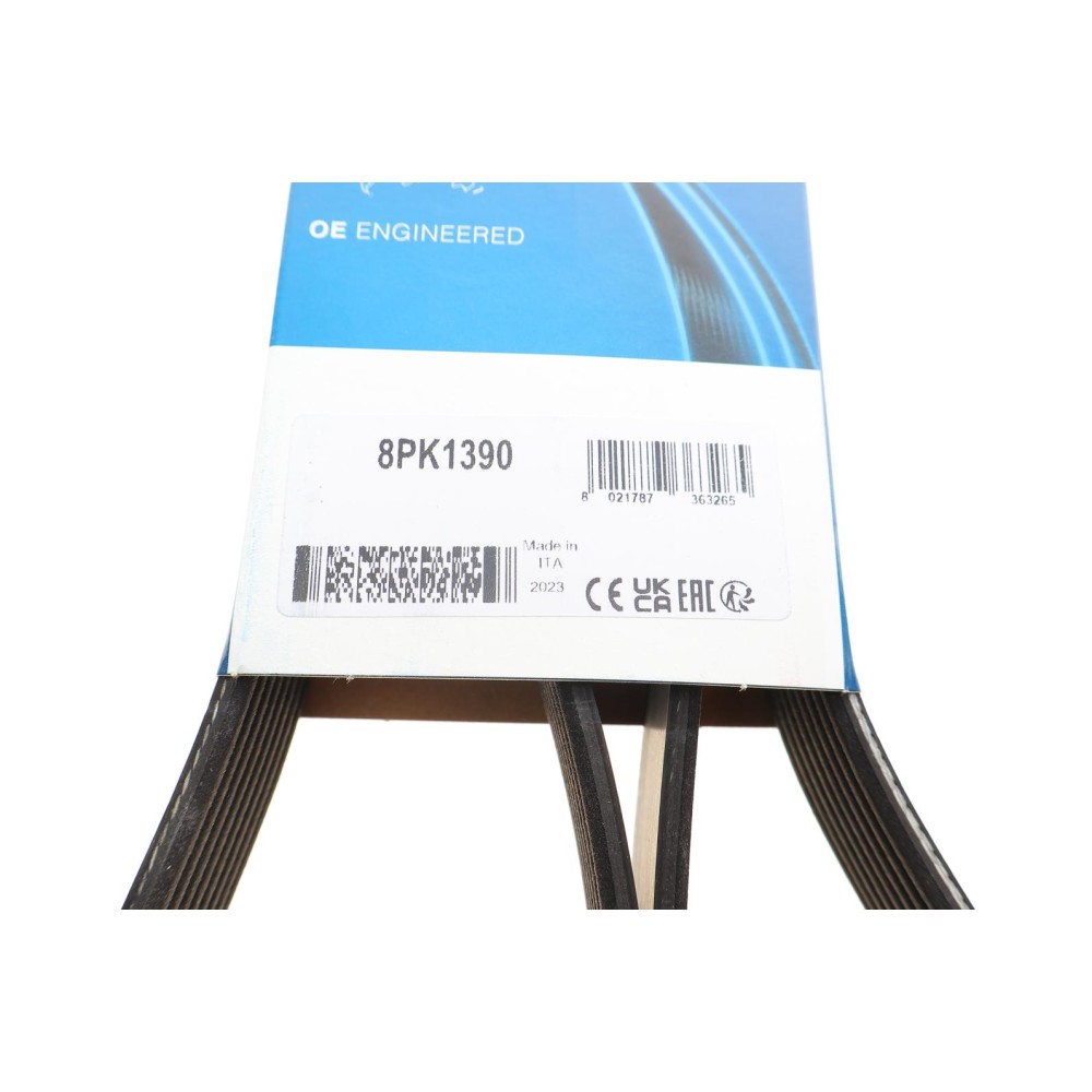 Ремінь генератора BMW 3 (F30/F80)/5 (F10)/ X5 (F15/F85)/ X6 (F16/F86) 13- (8PK1390) (N55)