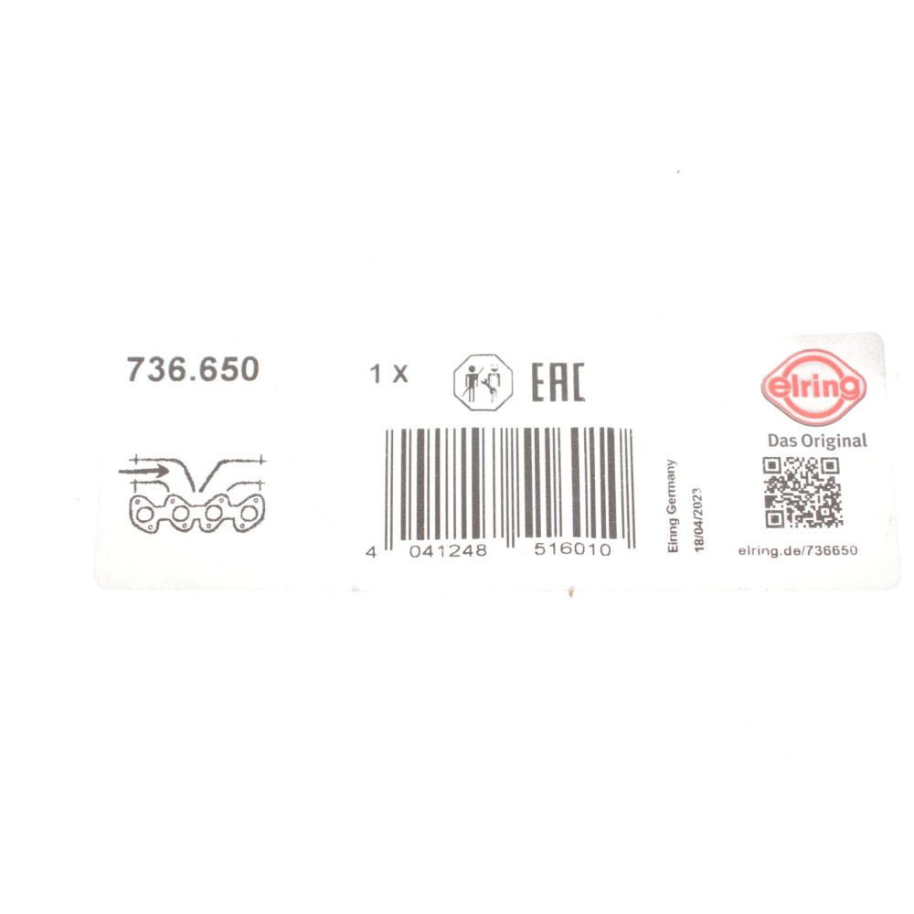 Прокладка колектора впускного VW Golf VI 2.0 DTI 05-13