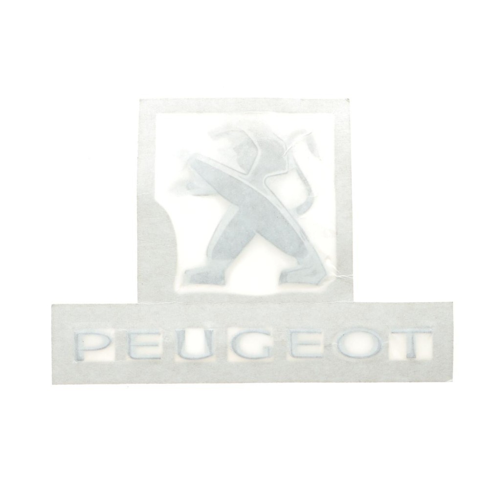 Емблема кришки багажника Peugeot 2008 15- (хром)