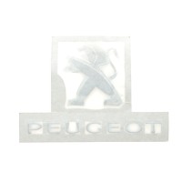 Емблема кришки багажника Peugeot 2008 15- (хром)