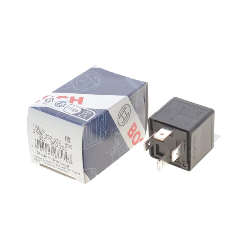Реле насосу паливного Opel Astra F/G/Corsa/Meriva/Vectra/Zafira 88-12 (12V/30A)