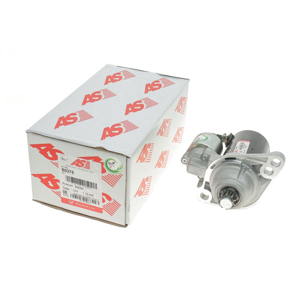 Стартер Audi A3/Skoda Octavia/VW Golf 1.2 TSI 08-13 (12V/1.1kw) (z=10)